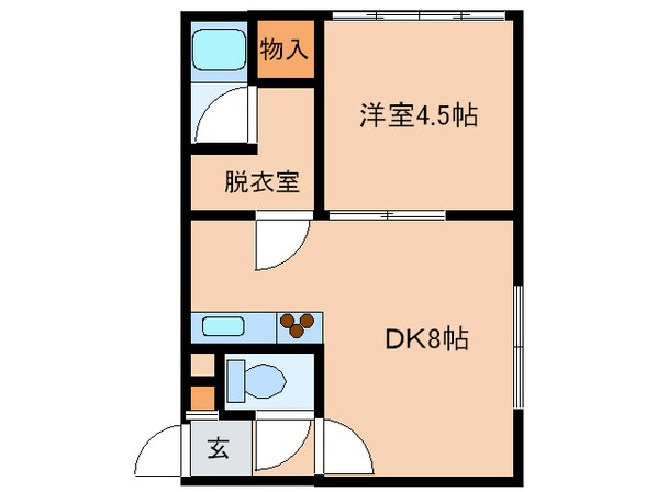 サニーパール日吉の物件間取画像